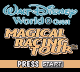 Walt Disney World Quest - Magical Racing Tour (USA, Europe)